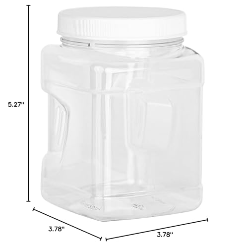 Stock Your Home apertura ancha de 89 mm facilita rellenar y retirar contenido.