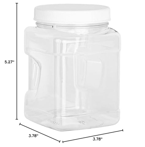 Stock Your Home apertura ancha de 89 mm facilita rellenar y retirar contenido.