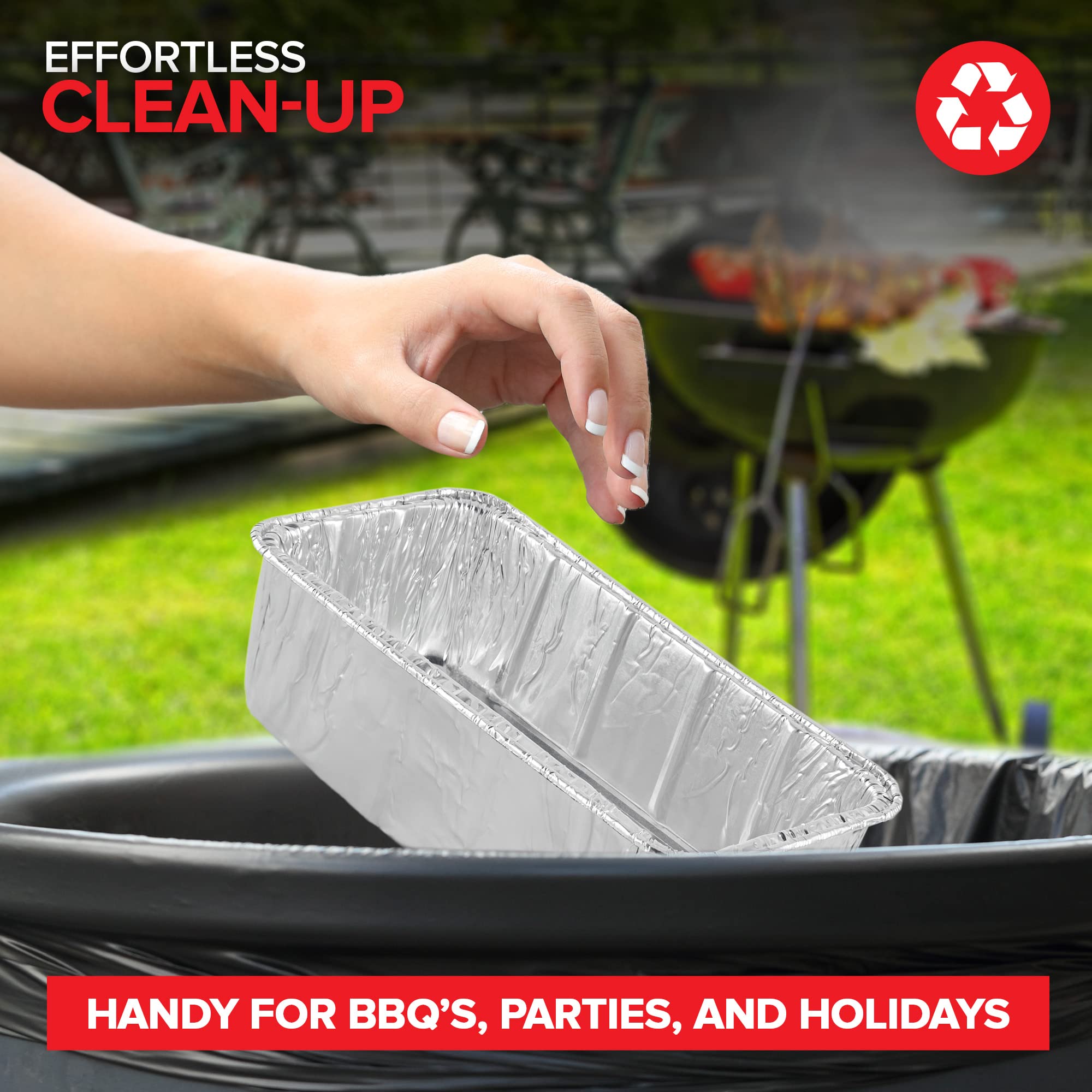 Stock Your Home: molde mini pan aluminio 2lb para personalizar con logo.