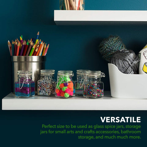 Stock Your Home pack 12 tarros para especias y almacenamiento