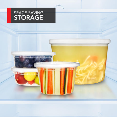 Stock Your Home envase para sopa para llevar, cómodo y seguro.