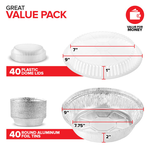 Stock Your Home tapa domo transparente para bandeja de hornear.