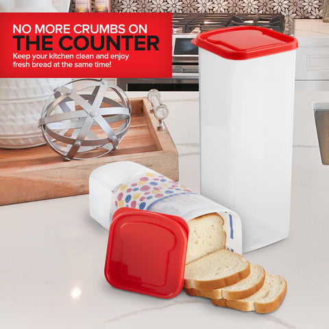 Stock Your Home permite conservar pan en nevera o congelador para mayor frescura.