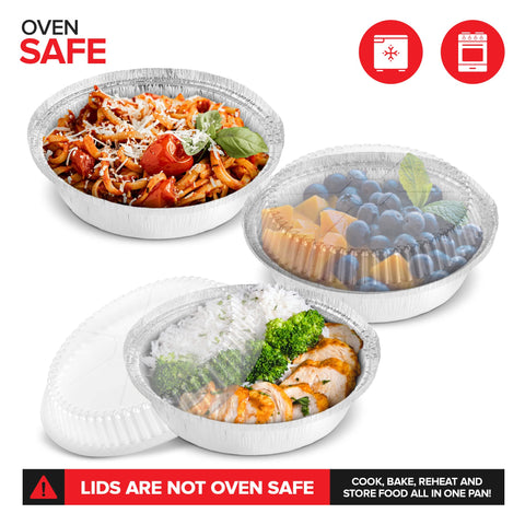 Stock Your Home uso para pasteles y tartas con tapa segura.