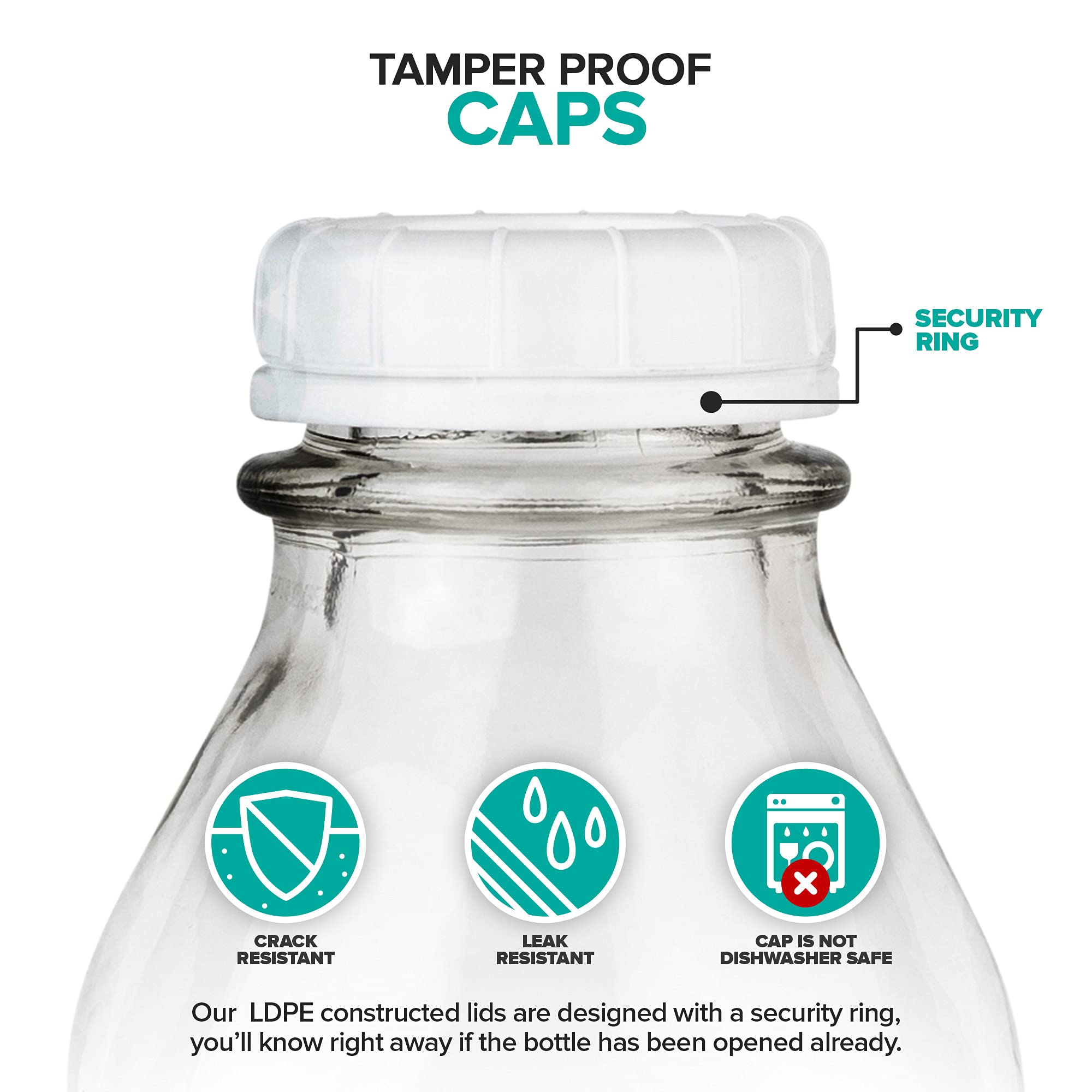 Stock Your Home vidrio cristal claro para ver el contenido.