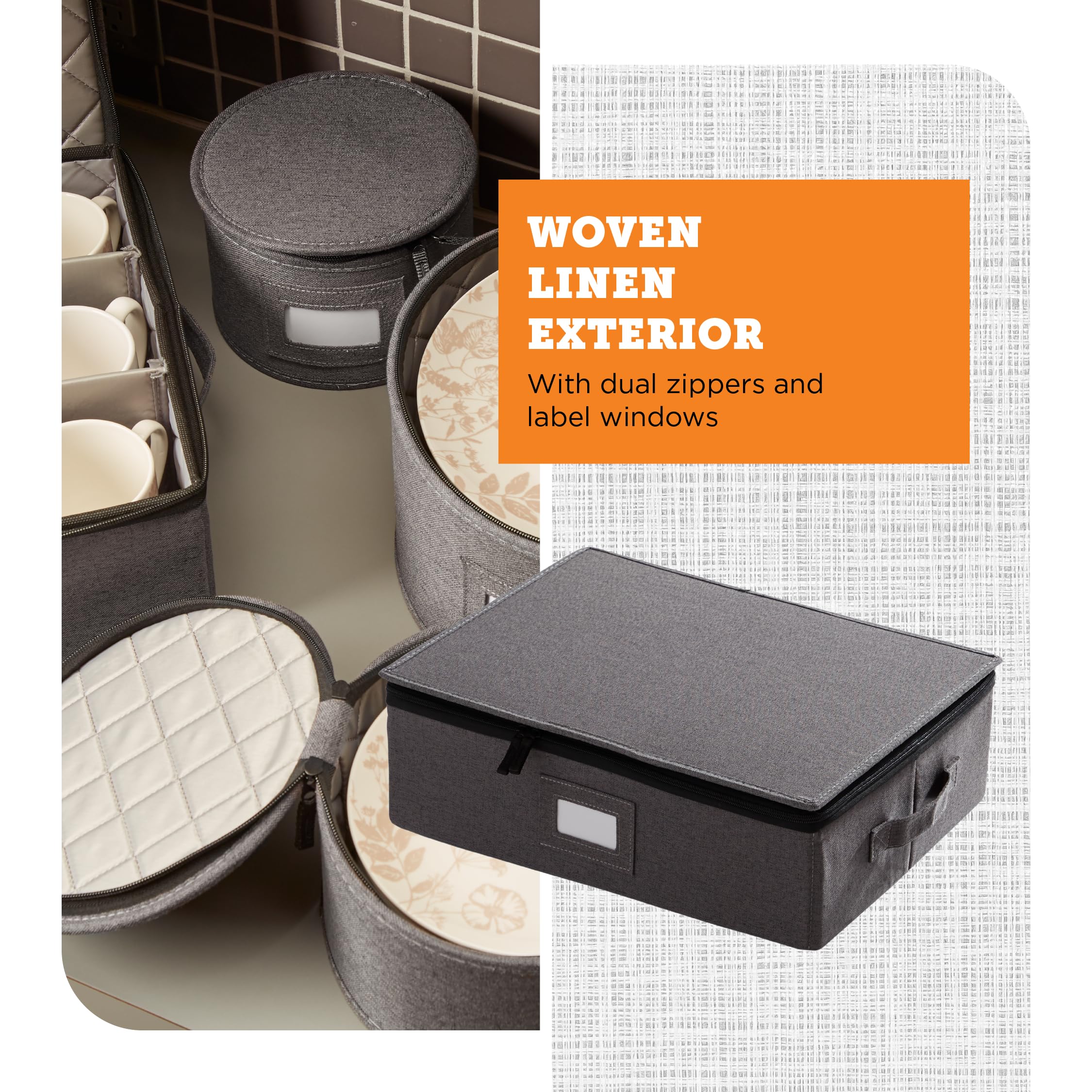 storageLAB interior forrado texturizado protección suave