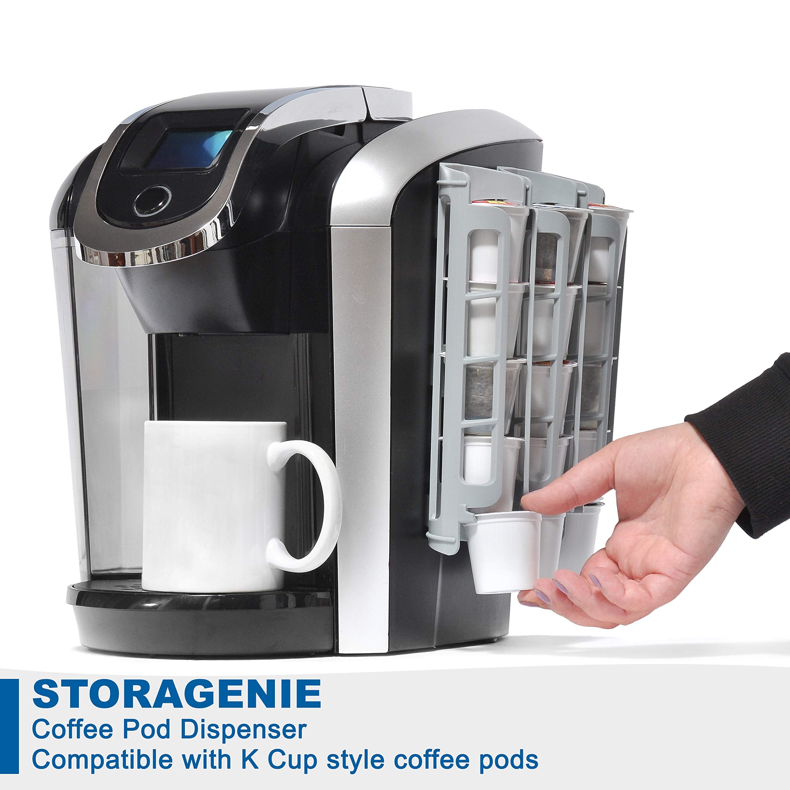 Storagenie dispensador k cup Keurig, acceso rápido a cápsulas