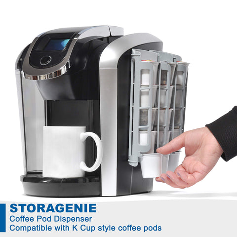Storagenie dispensador k cup Keurig, acceso rápido a cápsulas