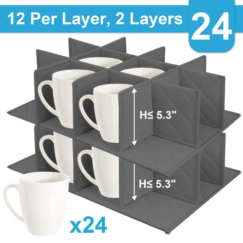 storasier mango-cuero-dos-vias-cremallera: manejo cómodo y acceso rápido a las tazas.