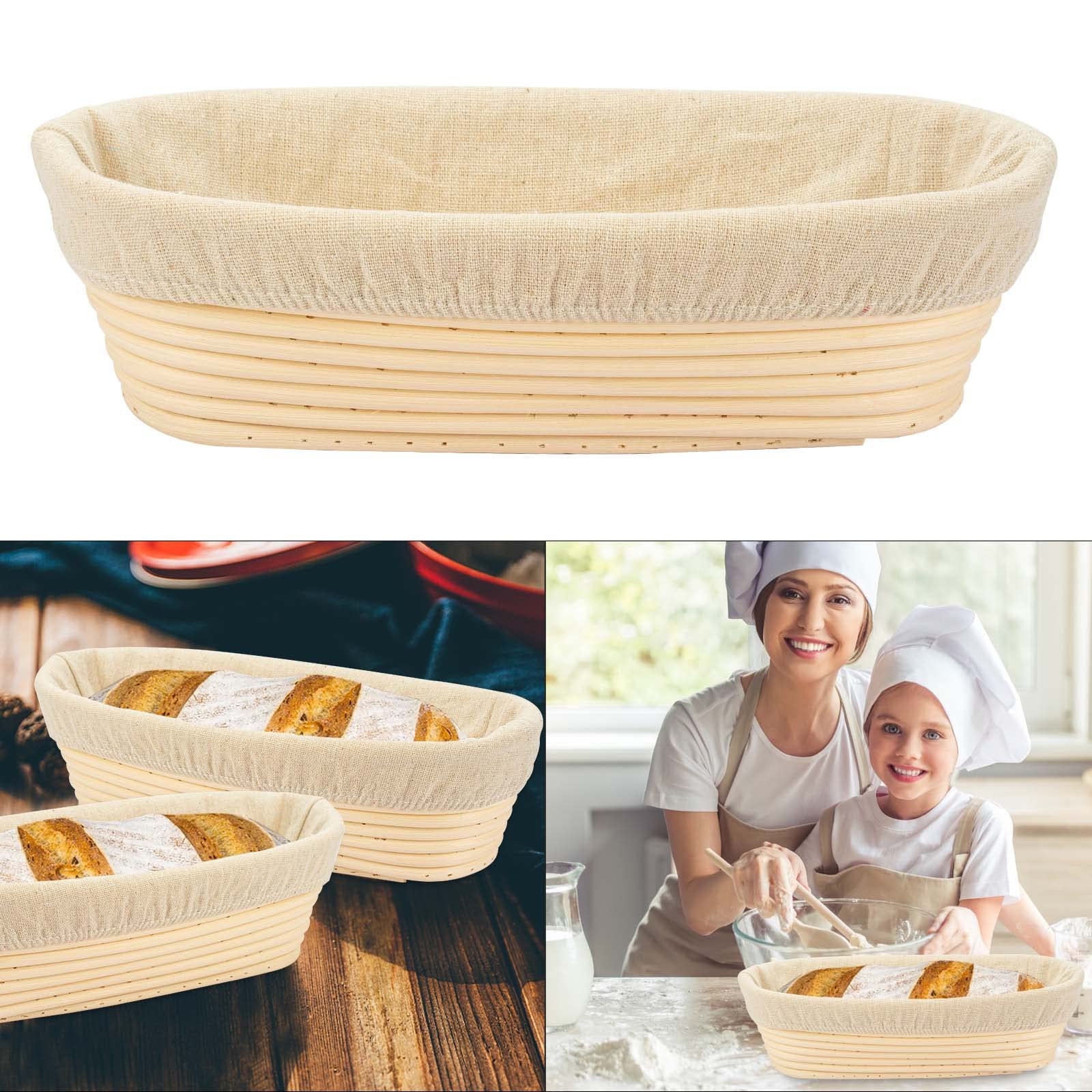 Stormshopping banneton pan artesano, ideal para hornear pan rústico con forma consistente