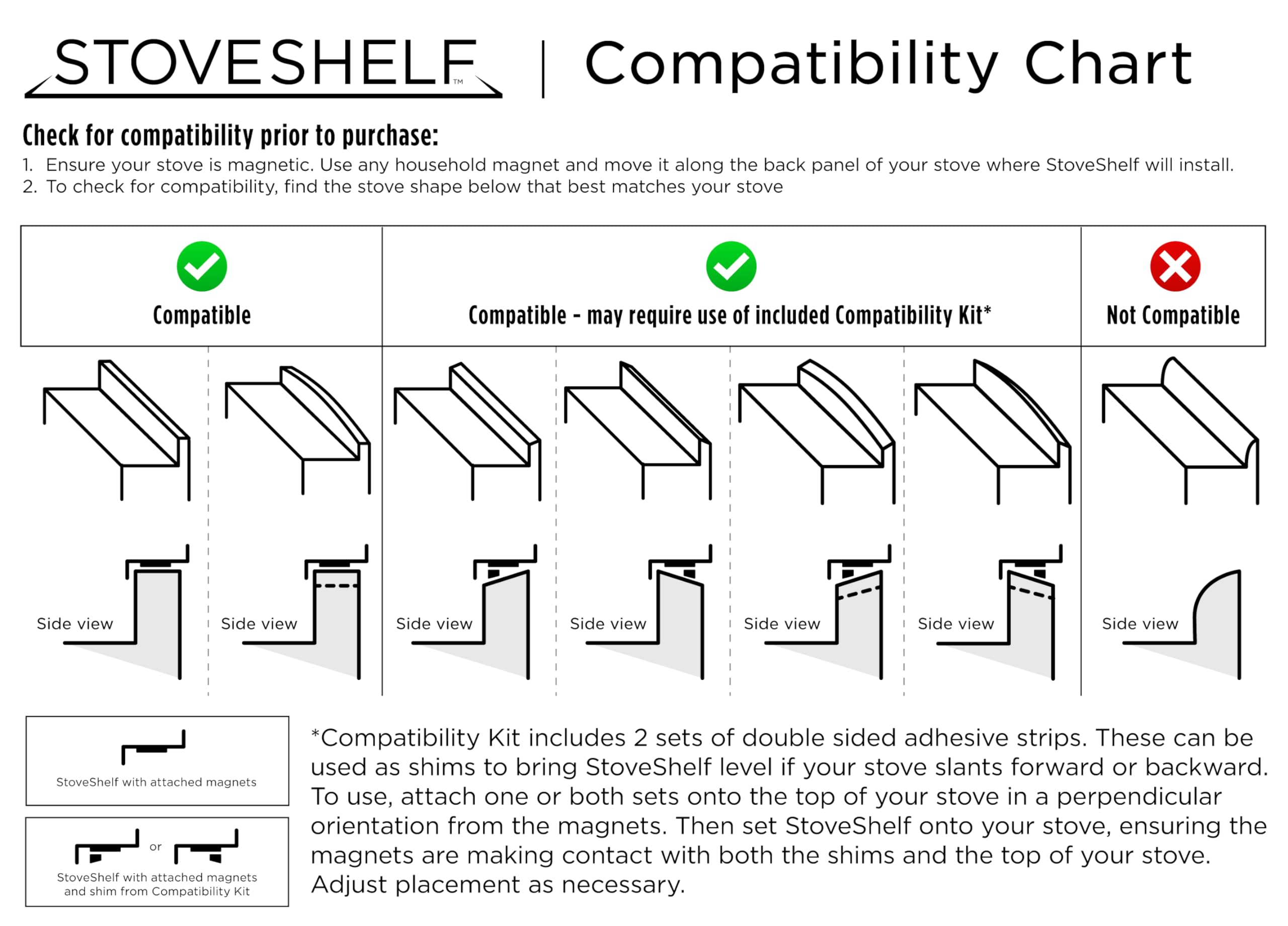 StoveShelf facilita el acceso a condimentos durante la cocción