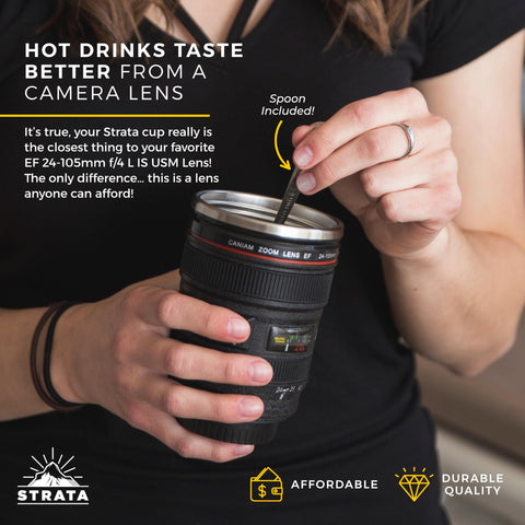 Strata CUPS Interior de acero inoxidable mantiene caliente