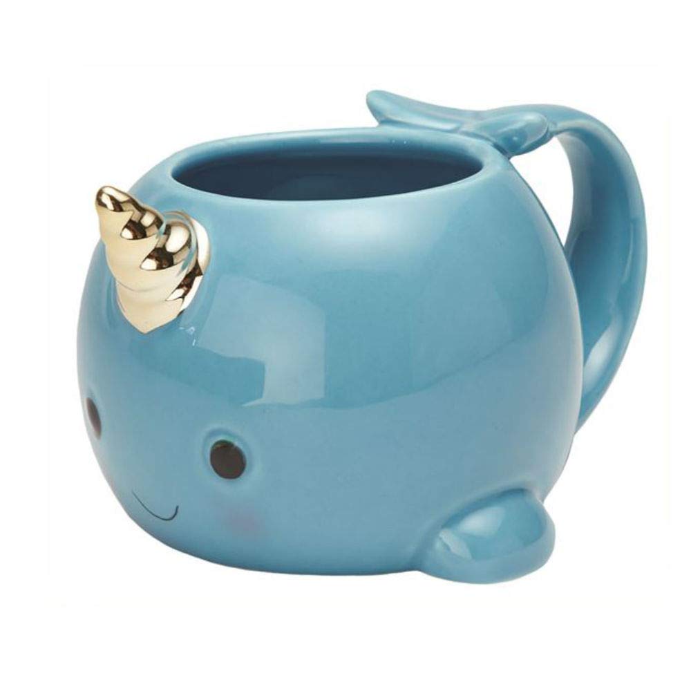 Streamline Imagined caja regalo para taza narval azul.