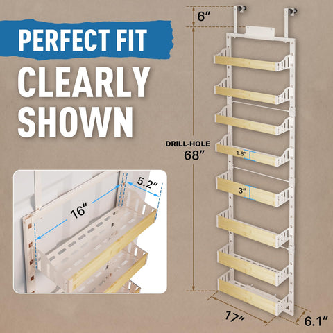 STURDIFLOW es ideal para especias, snacks y artículos de despensa de tamaño variable.