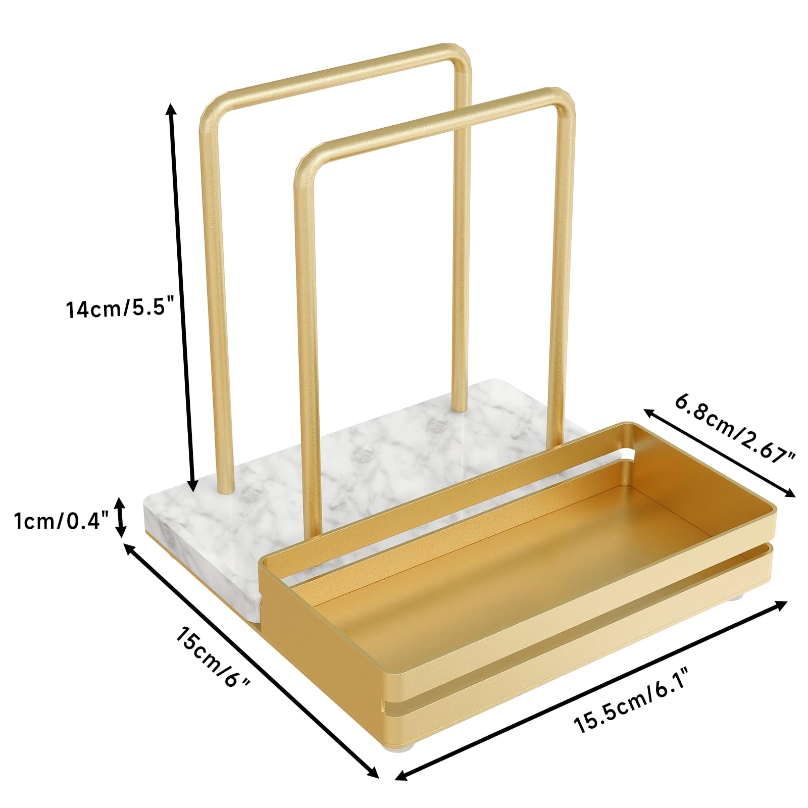 STWWO porta servilletas con sal y pimienta, útil como organizador de mesa.