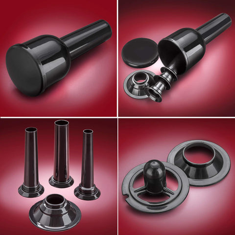 STX International Magnum 1800W, accesorios de embutidora y tubos para salchichas