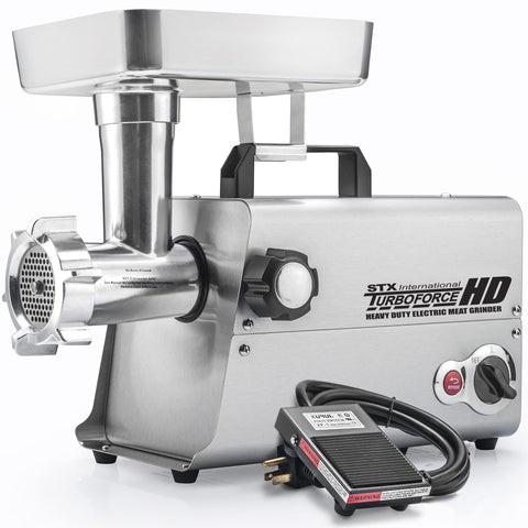 STX Turboforce HD frente del equipo, potencia para moler carne en casa.