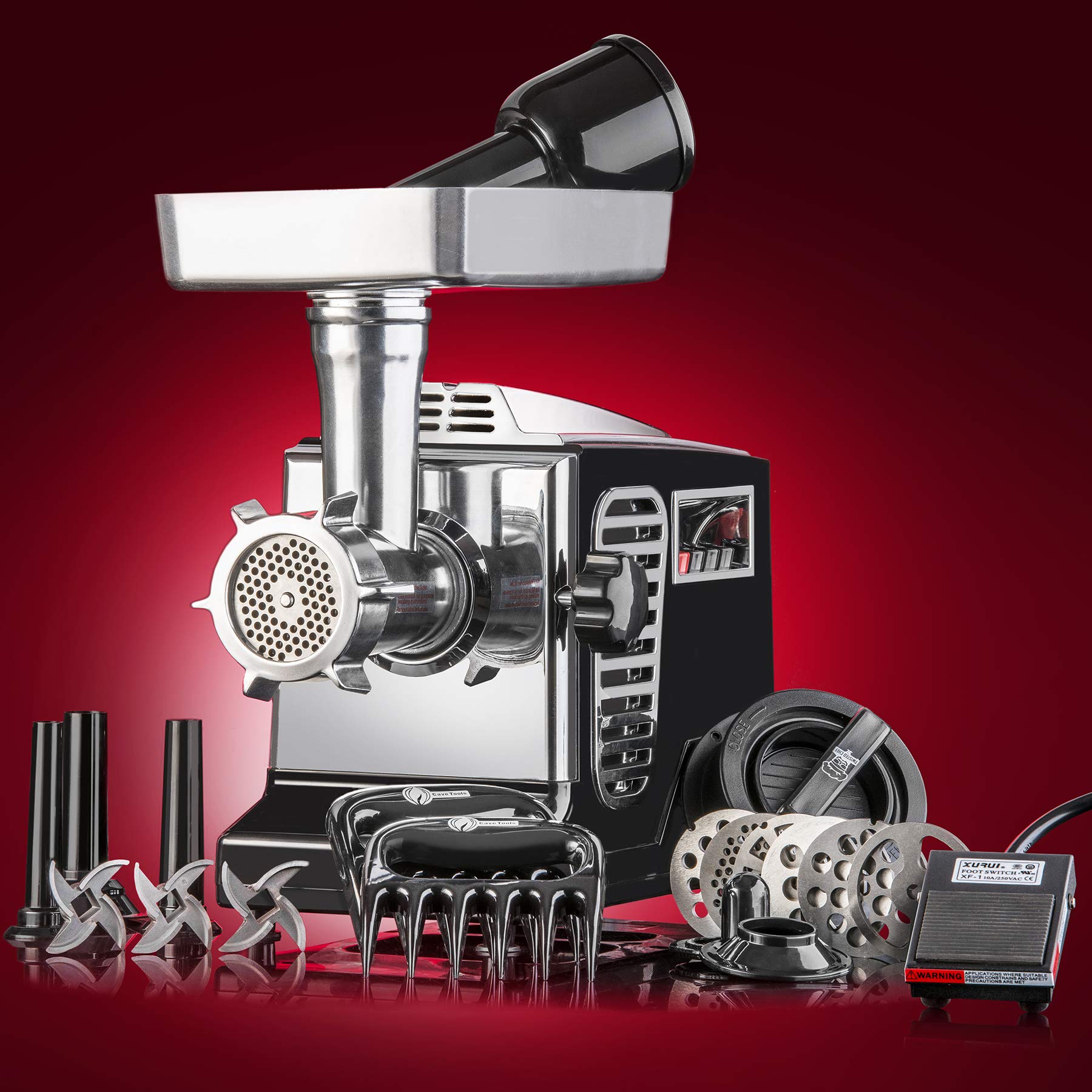 STX Turboforce II 4000: bandeja de carne de alta capacidad para lotes grandes.