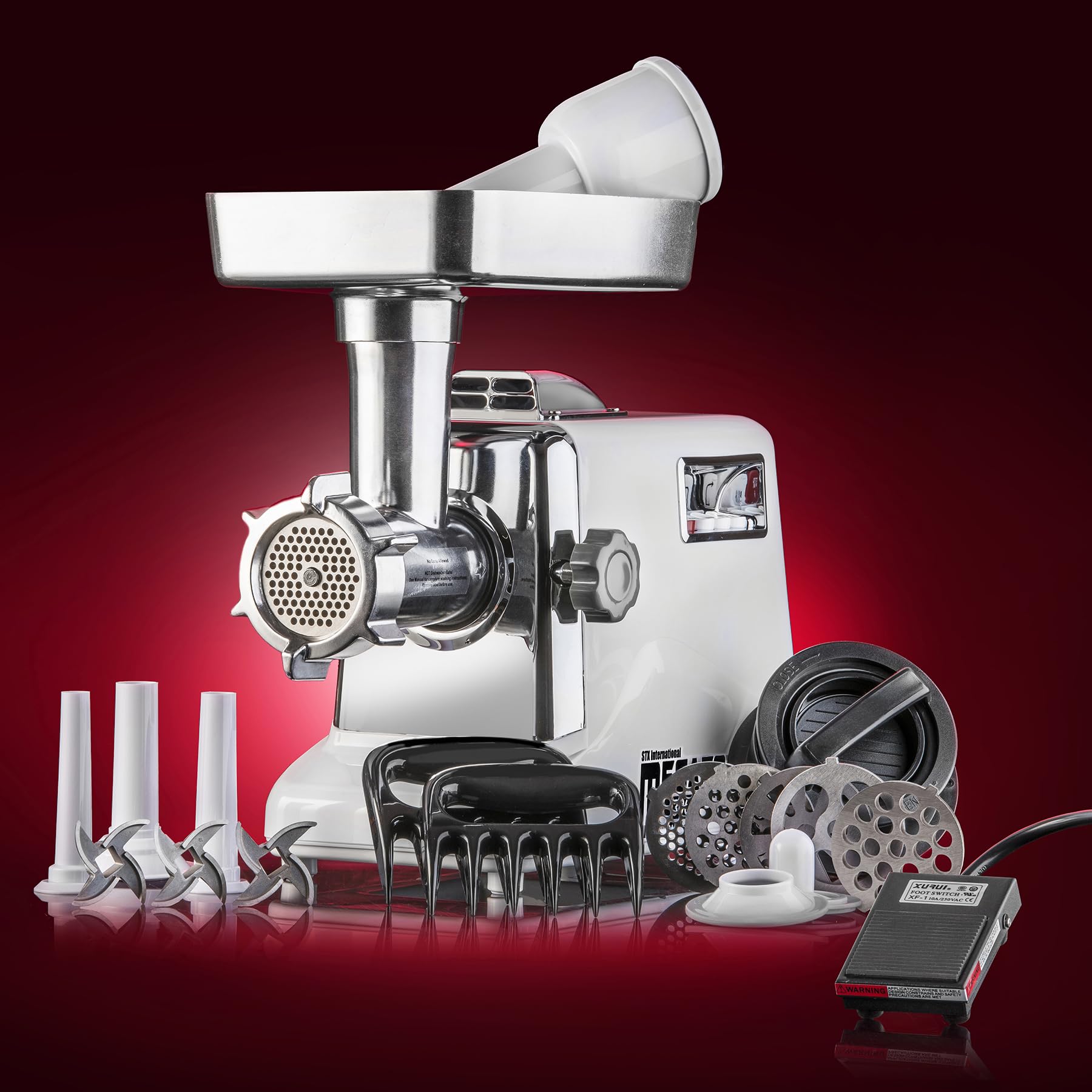 STX Megaforce 3000 con hojas de acero inoxidable para cortes precisos