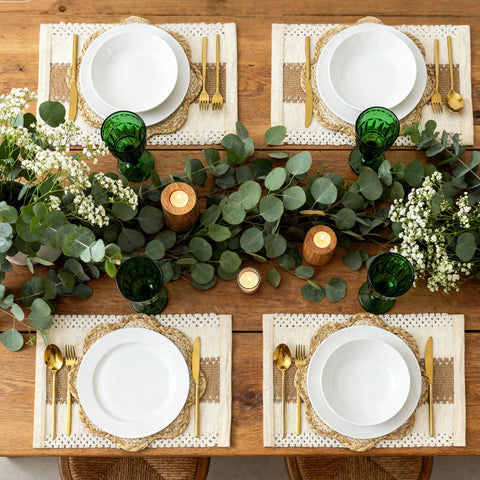 Stylave decoración de mesa para café o boda, elegante.