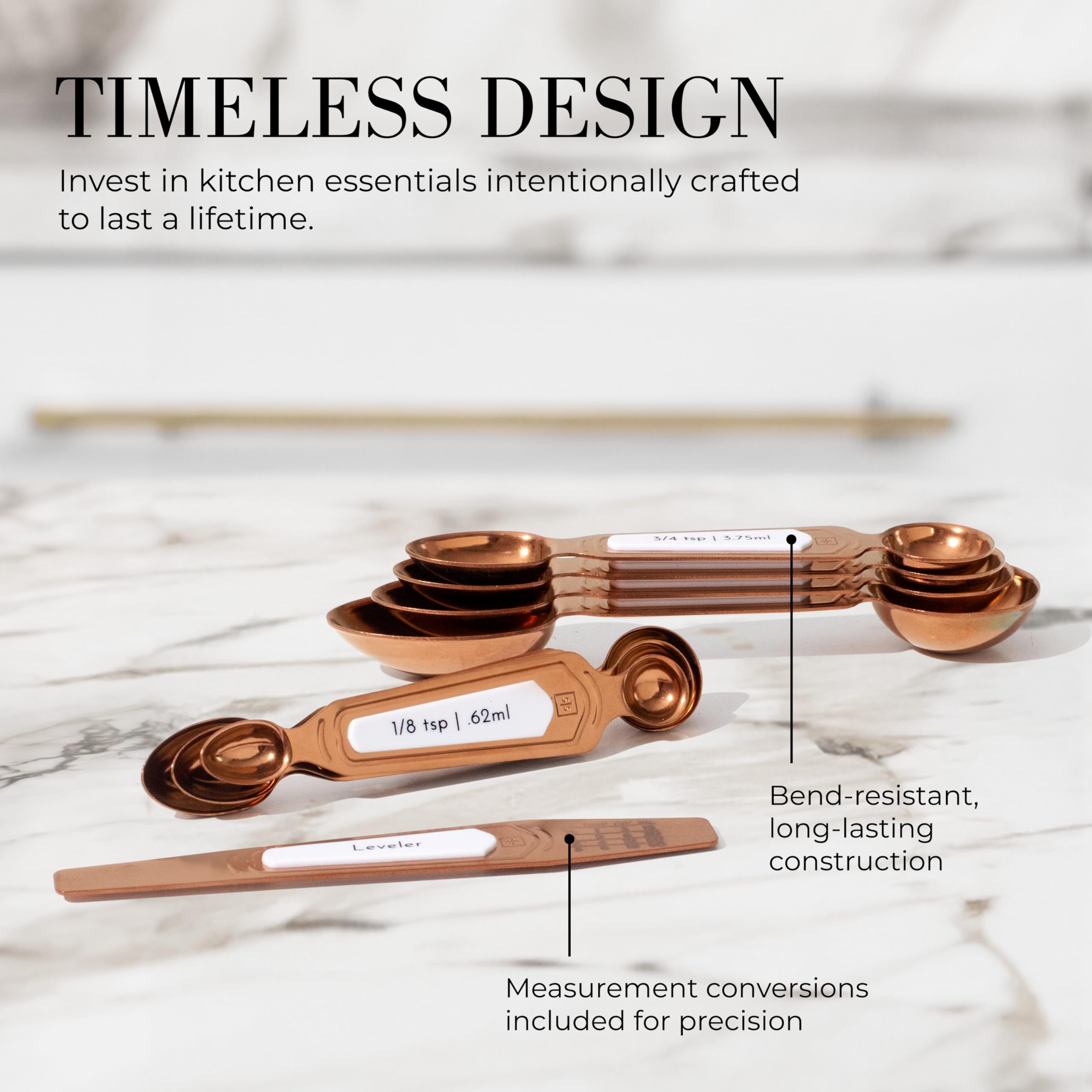 Uso versátil STYLED SETTINGS para especias o líquidos sin derrames