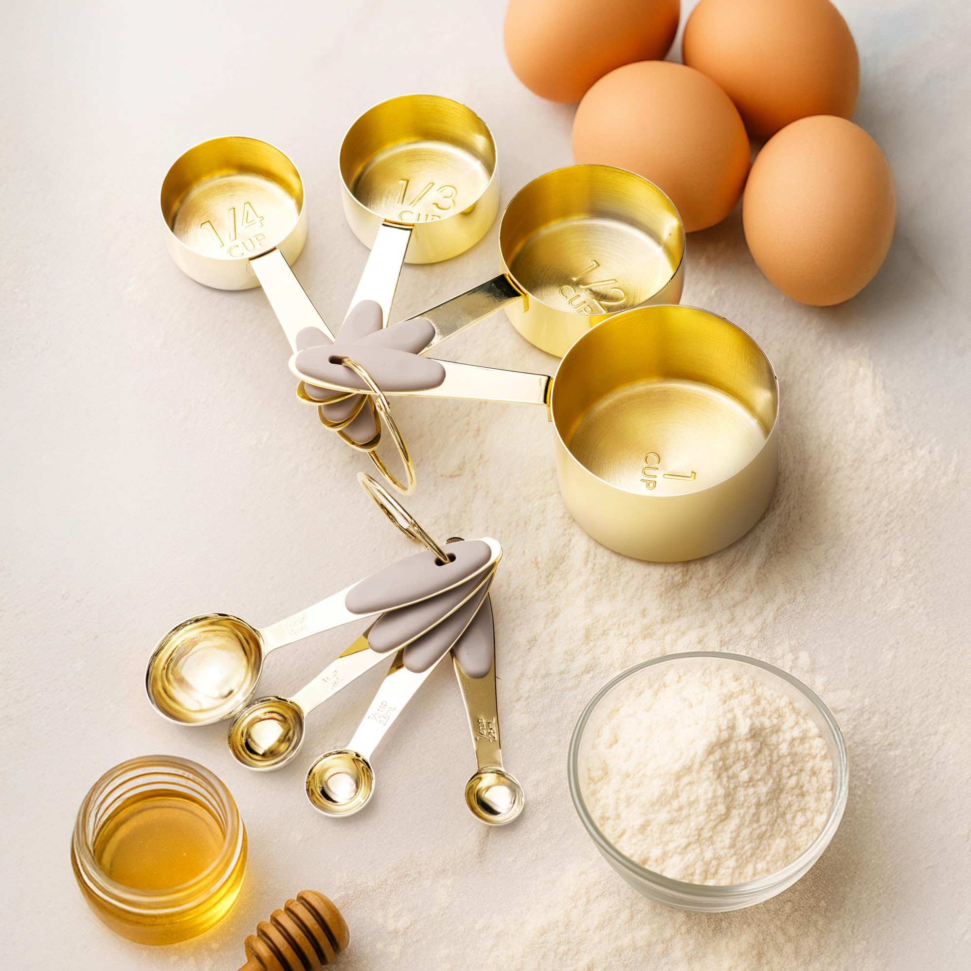 STYLED SETTINGS accesorios de cocina oro lujo funcional
