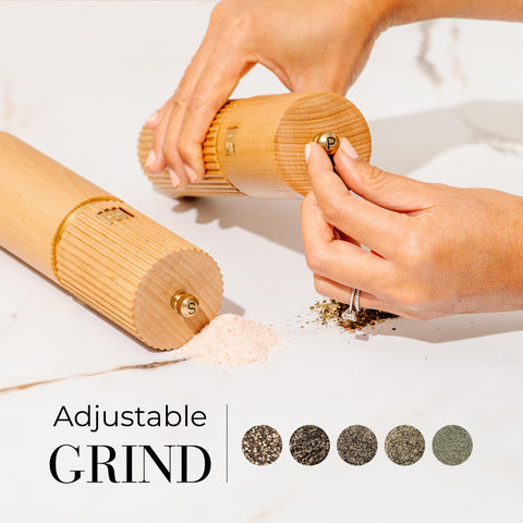 STYLED SETTINGS molinillos ceramico ajuste granos para uso diario