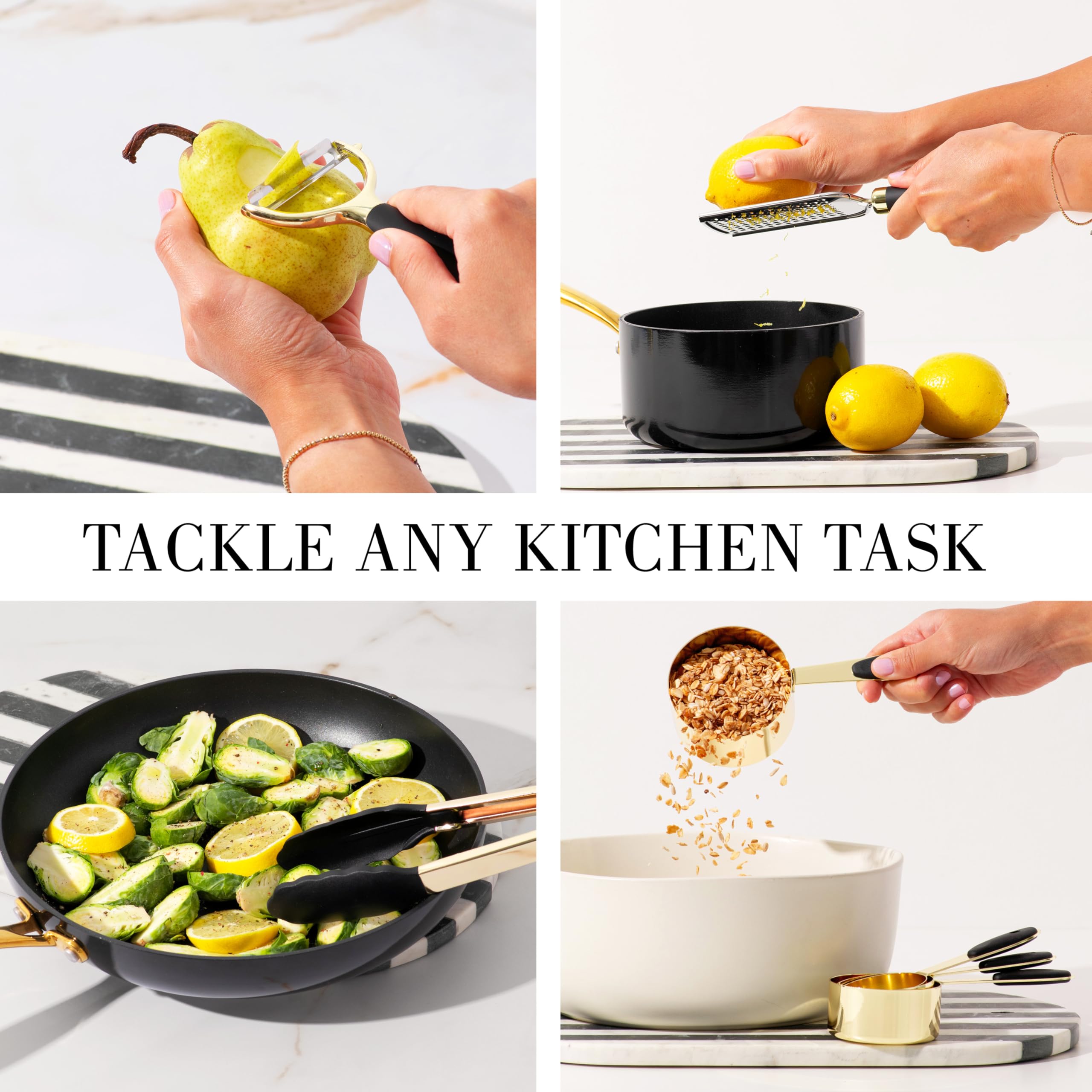 STYLED SETTINGS rallador dorado para queso y verduras
