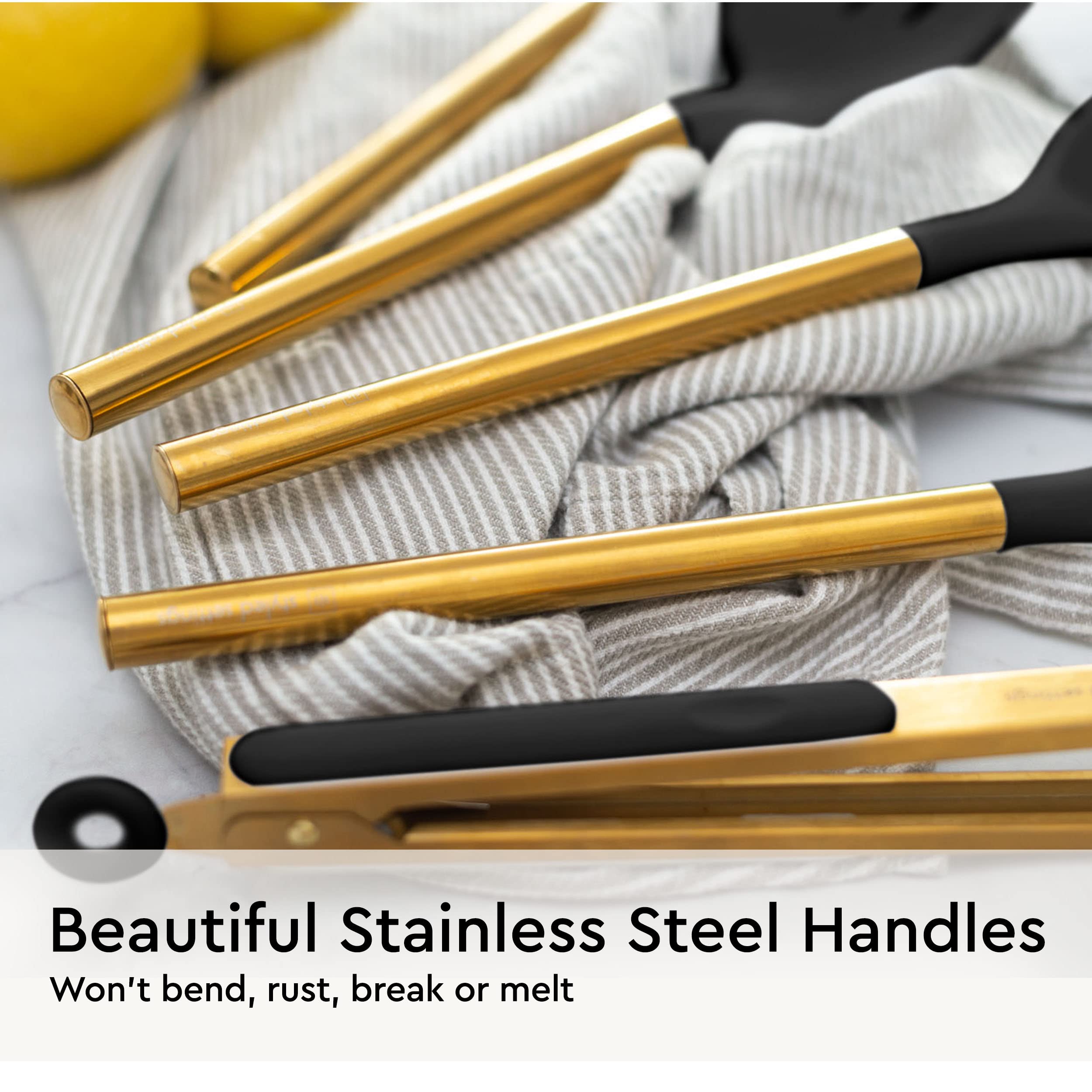 Utensilios STYLED SETTINGS duraderos y aptos para superficies antiadherentes