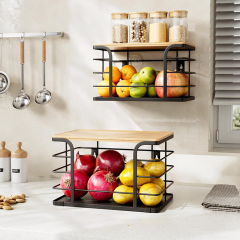 Stylstoreazy uso en cocina para frutas y verduras mantiene todo a la mano