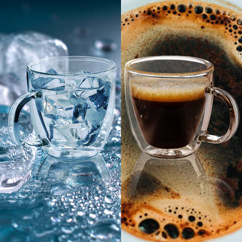Stylusella taza aislada mantiene la bebida caliente sin quemar las manos.