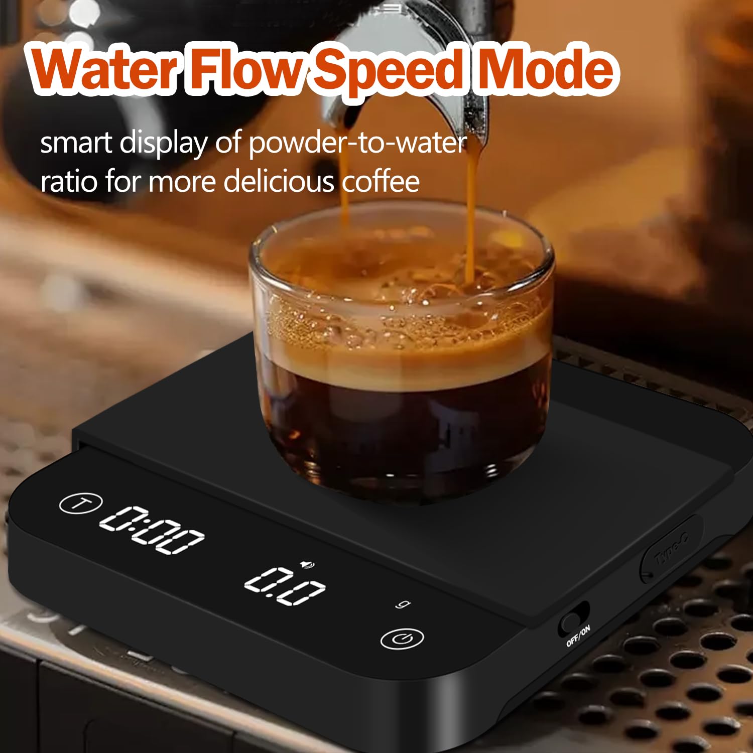 Styuanmmy balanza cafe base de silicona protege la superficie.