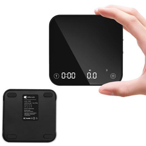 Styuanmmy balanza cafe mini, diseño compacto para medidas precisas.