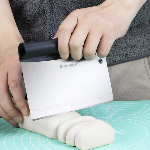 Raspador flexible para bol de masa Suanyok despega y da forma sin residuos