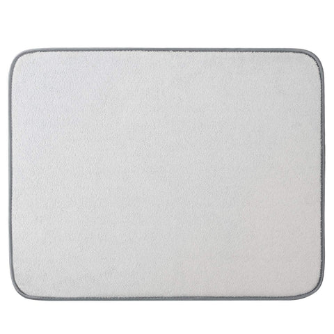 SUBEKYU alfombrilla secado para platos drenaje estable bajo escurridor.