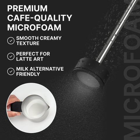 Subminimal NanoFoamer produce espuma micro suave para cafés