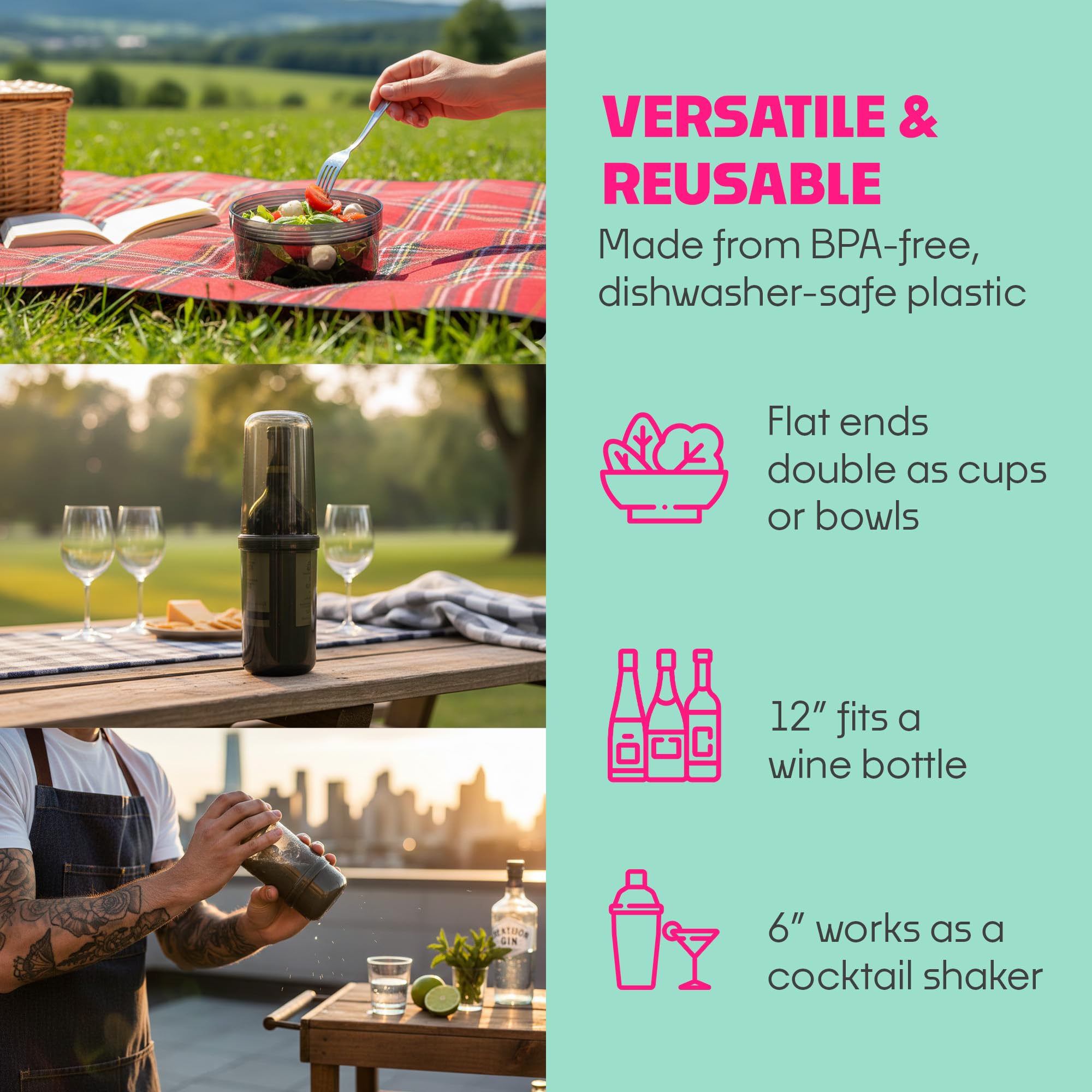 SubSafe resistente al aplastado, perfecto para viajes y actividades al aire libre.