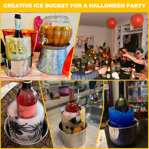 SUchict enfriador-botella-vino, diseño duradero para uso diario en eventos.