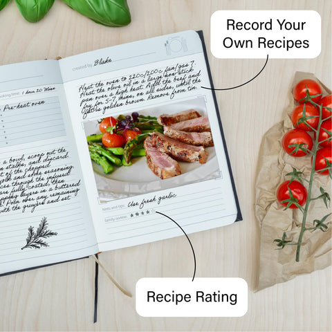 Suck UK My Family Cookbook, regalo perfecto para amantes de la cocina.