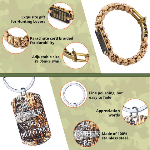 Pulsera de poliester Suclain para aficionados a la caza