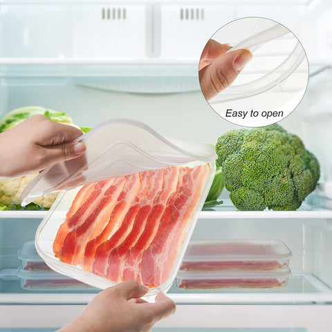 Suclain tapa hermetica con cierre seguro conserva carnes frías sin pérdida de aroma
