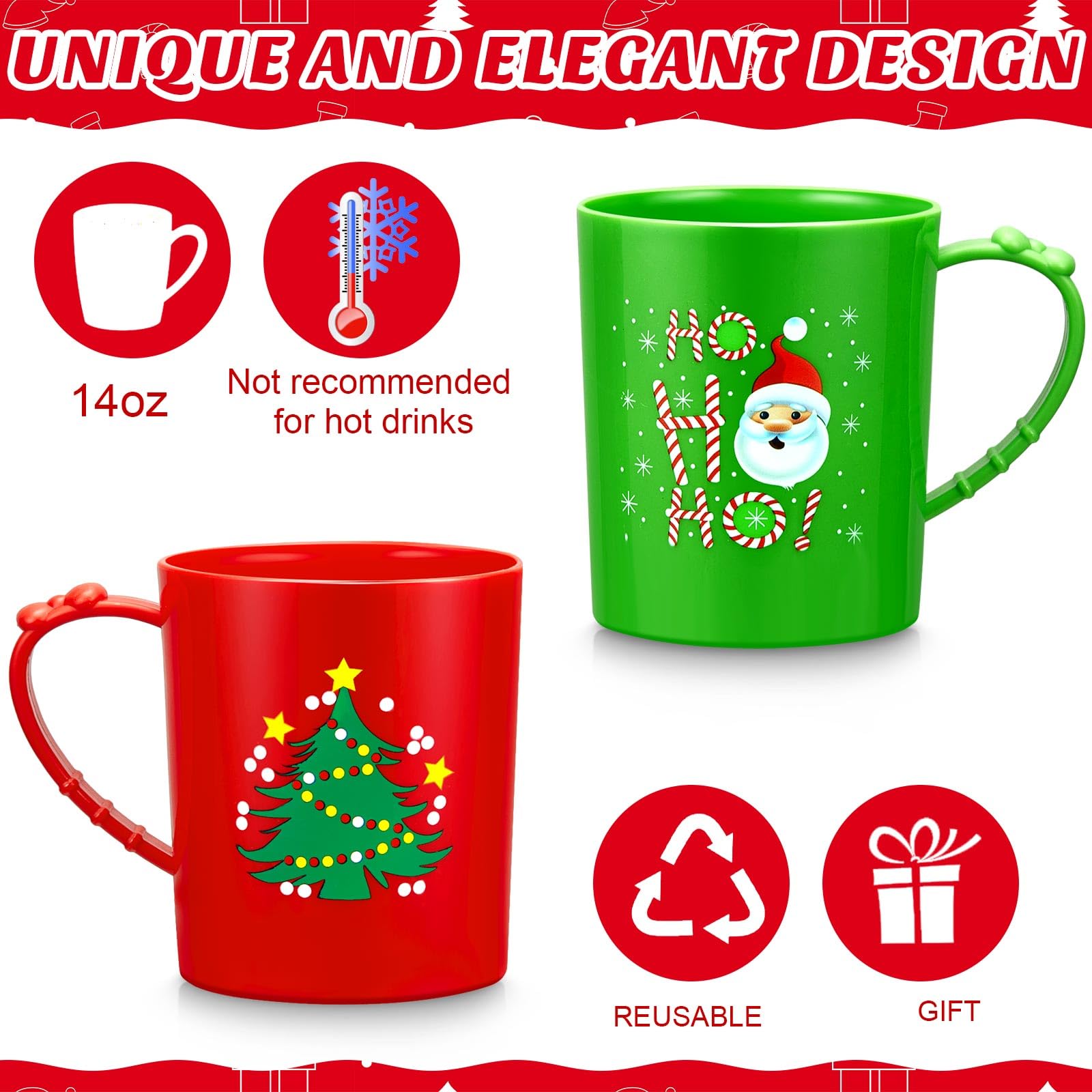 Taza Suclain diseños-coloridos 15oz, embellecen la mesa de la fiesta