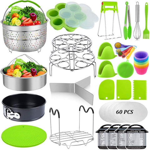 Sugaroom cesta vapor de malla para cocinar al vapor verduras y huevos, con fácil limpieza.