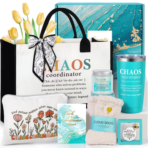 Suhctuptx caos coordinador con bolsa de lona para uso diario.