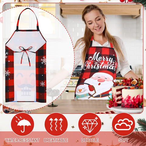 Delantal Suhine gnomo: añade encanto y protege la ropa al cocinar.