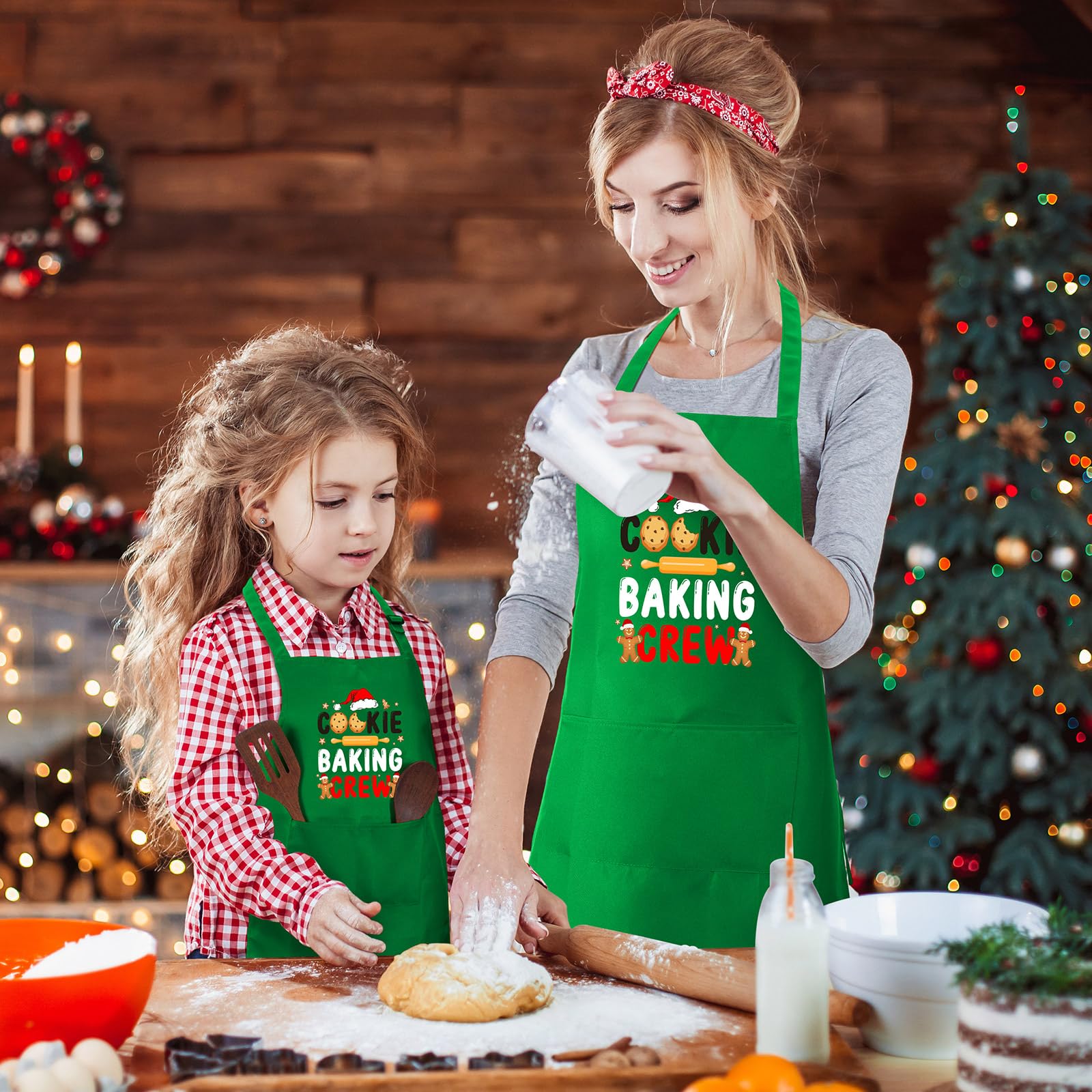 Delantales Suhine como regalo de Navidad, colores brillantes para sorprender