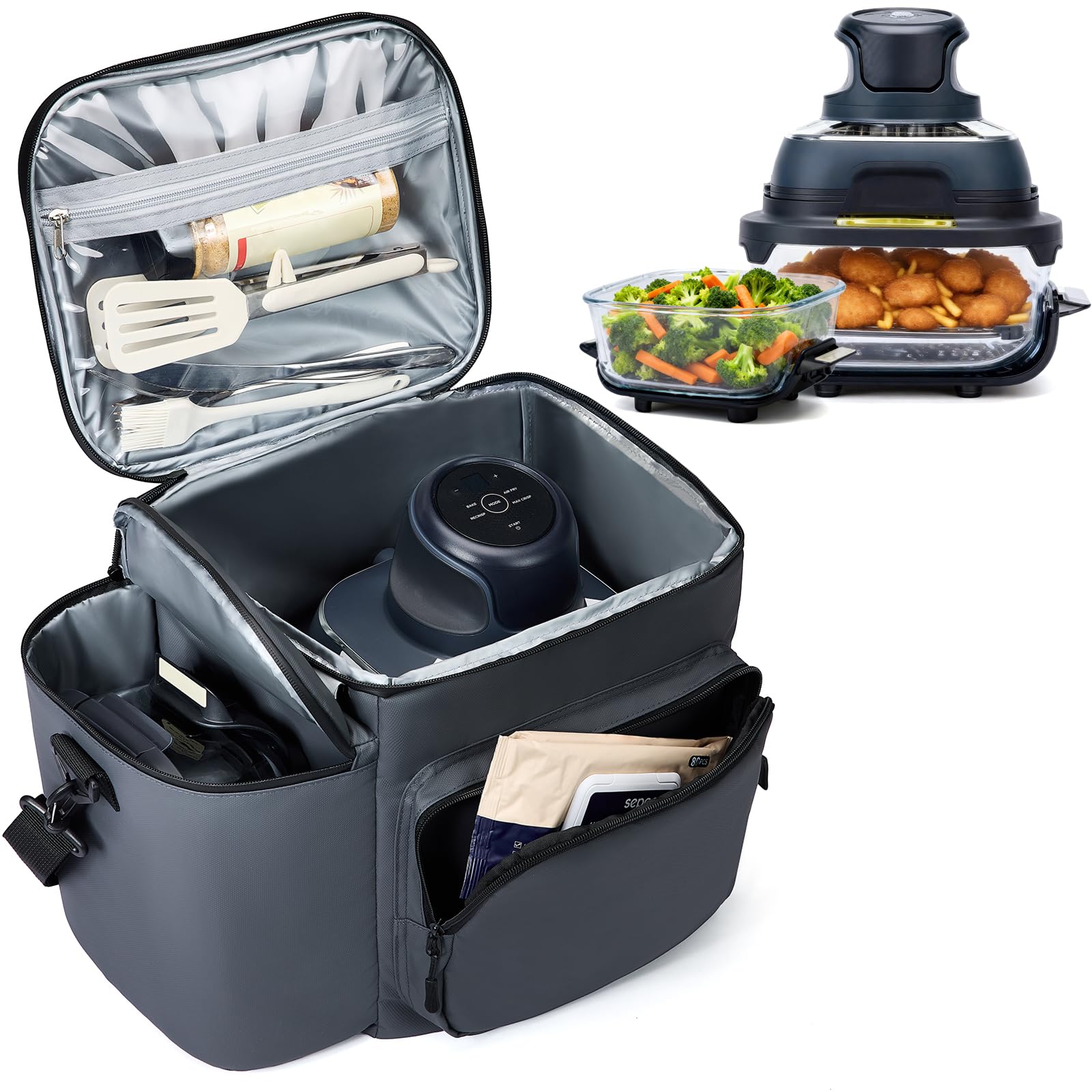 SUITMAT bolsa exterior impermeable para Ninja Crispi, protege contra lluvia ligera durante transporte.
