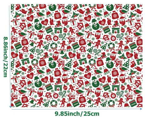 Suiwen deli-paper navidad copos de nieve, ideal para bandejas y bocadillos