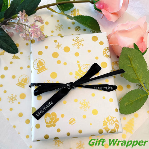 Suiwen, papel para hornear decorativo dorado perfecto para galletas y bizcochos.