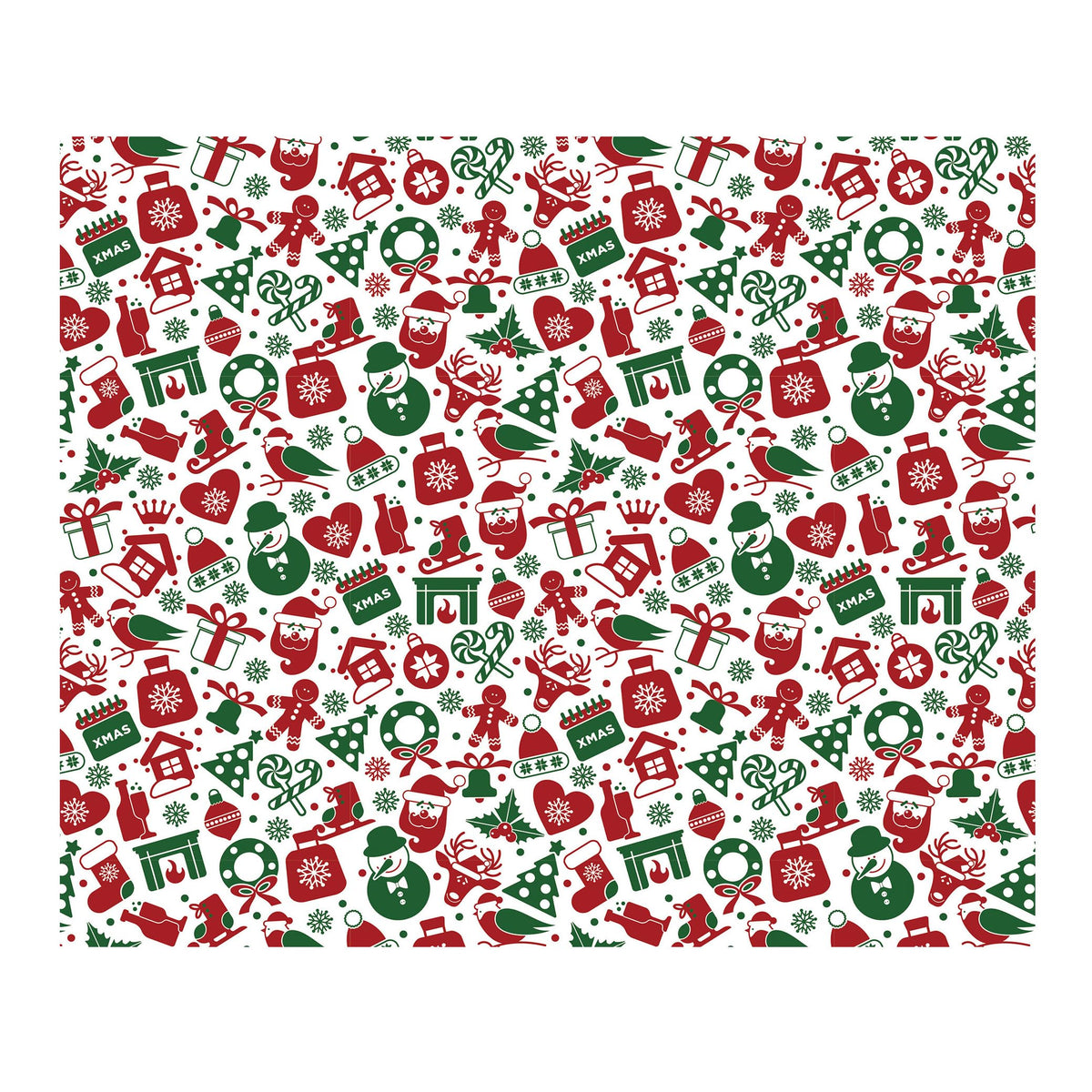 Suiwen papel encerado navidad copos de nieve, para envolver dulces de forma higiénica